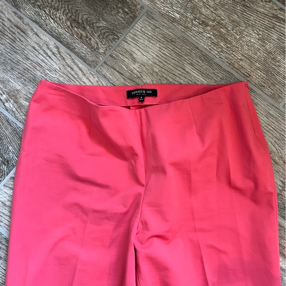 Lafayette 148 New York Cropped Bleecker, Pink, Women’s Work Wear Size 6 - Picture 12 of 14